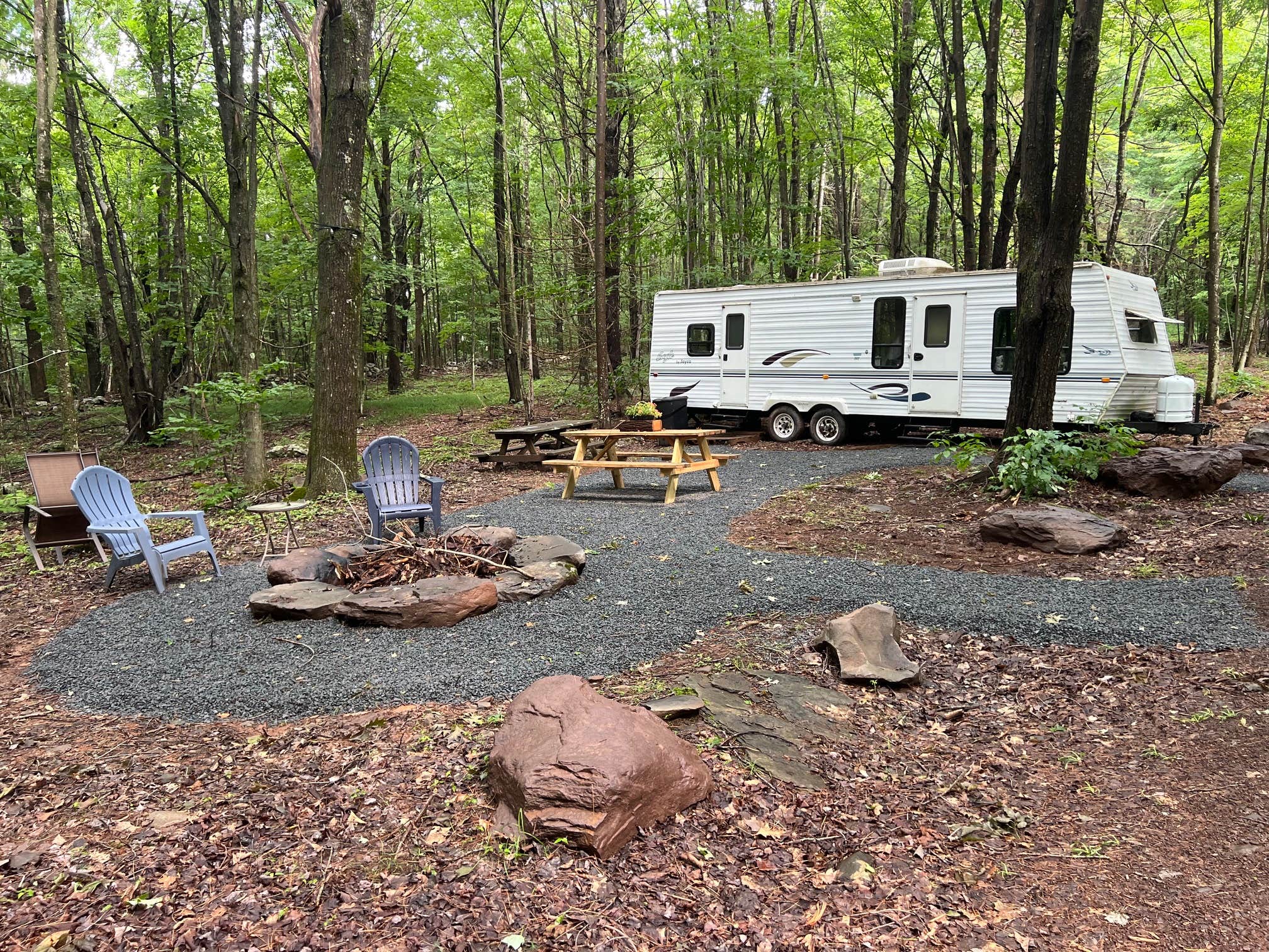 cheryl's photo at Whispering Timbers Glamping near Ashland, NY