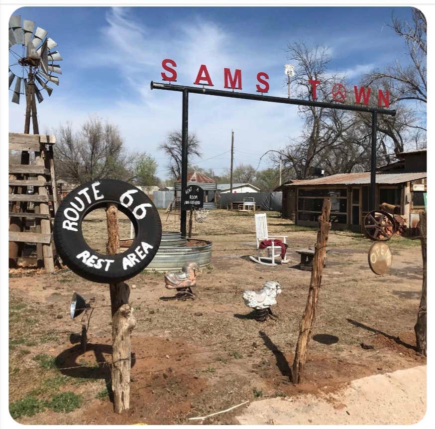 Camper-submitted photo at SAMS TOWN ON ROUTE 66 near Altus, OK