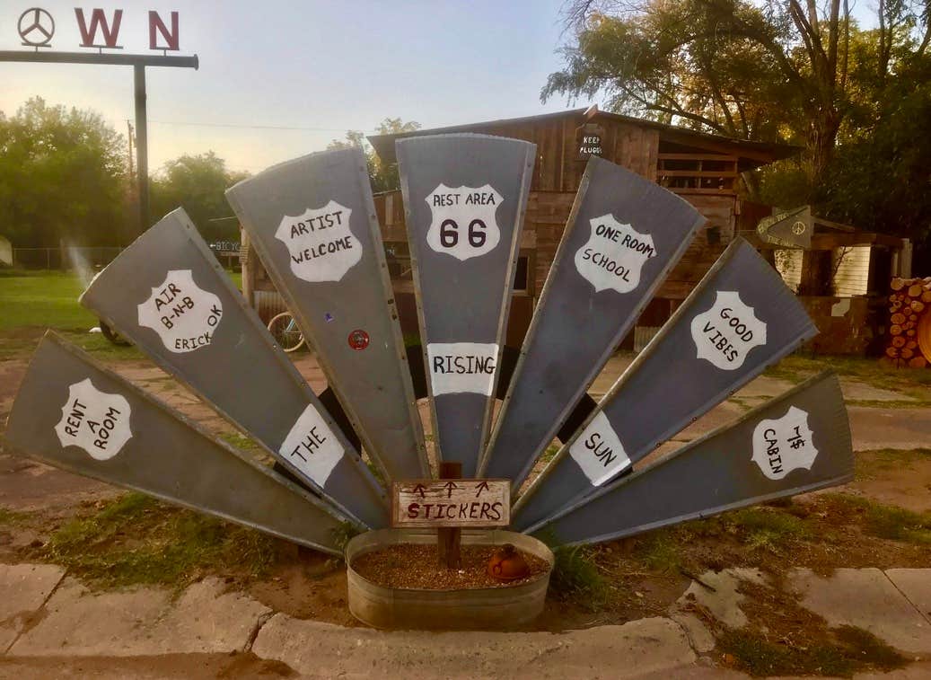 Camper-submitted photo at SAMS TOWN ON ROUTE 66 near Altus, OK