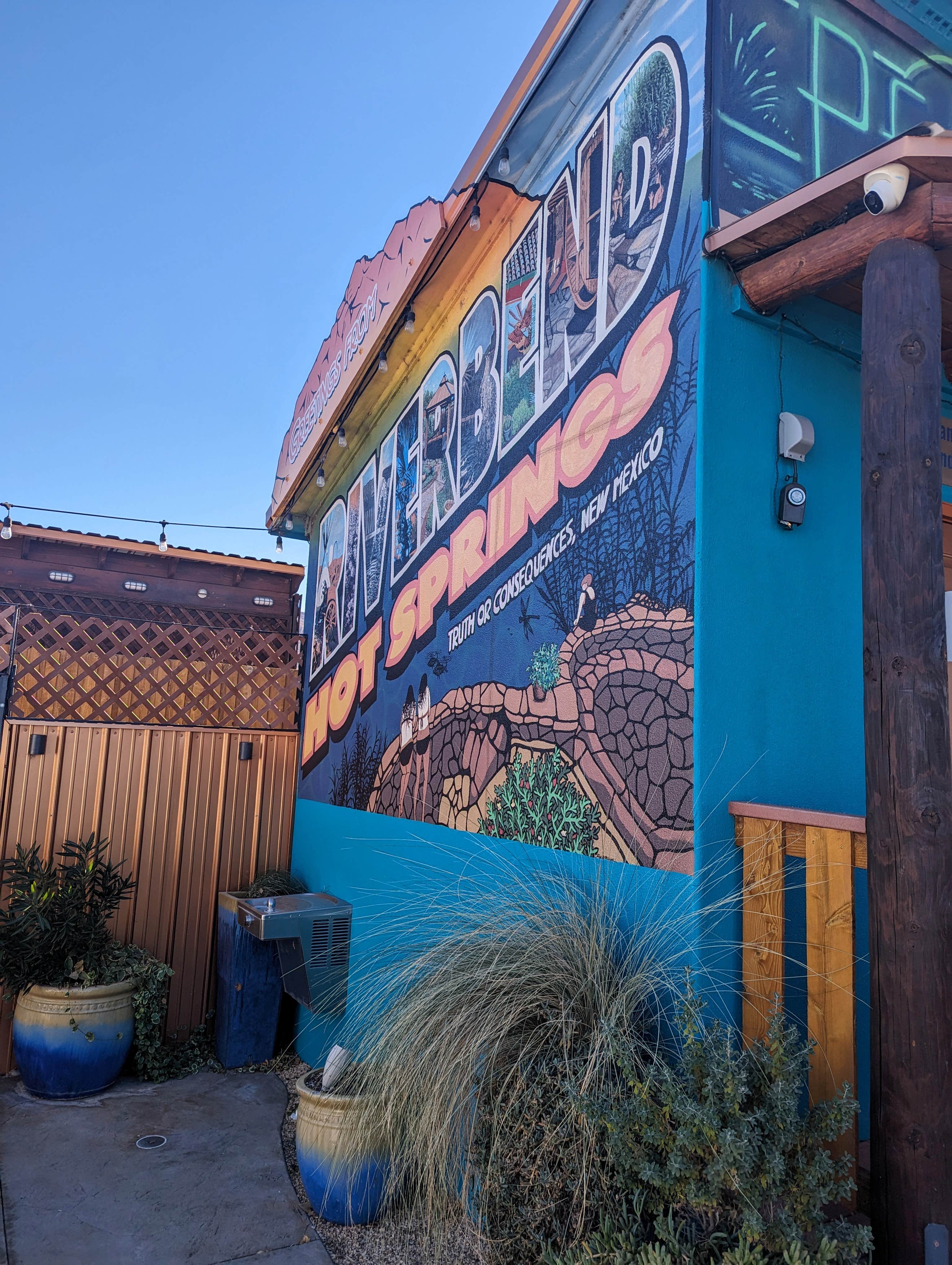 Camper-submitted photo at Riverbend Hot Springs near Caballo, NM