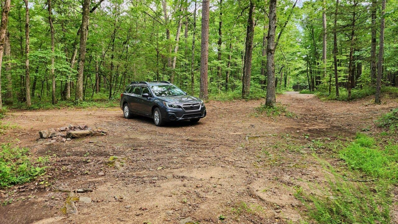 Camper submitted image from Brock Creek - Charleston Rd Dispersed, Ozark NF, AR - 4