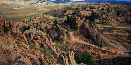 Camper submitted image from Hartman Rocks Recreation Area