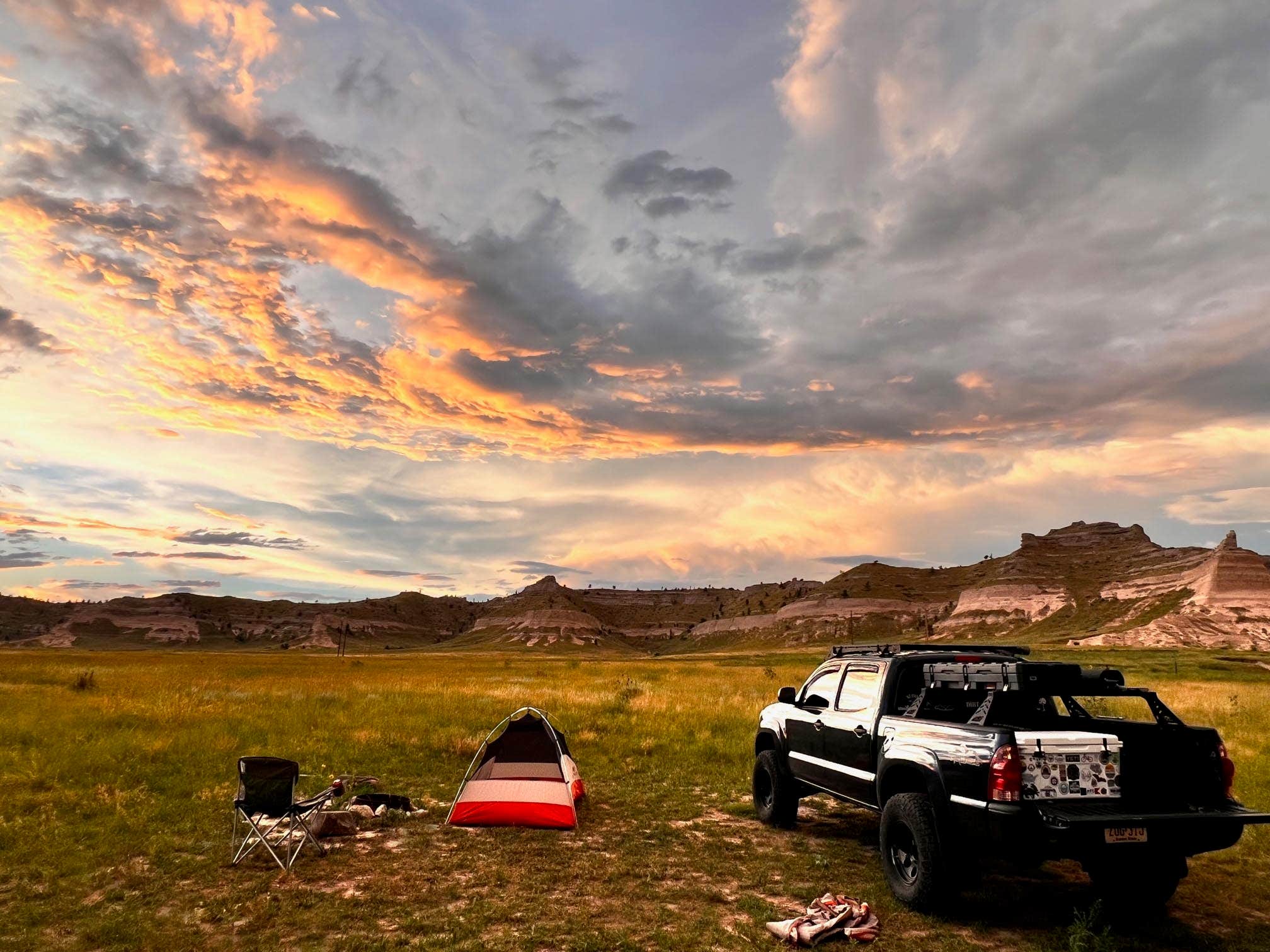 Camper-submitted photo at Peaceful Prairie Campsites - Gering, Nebraska near Scottsbluff, NE