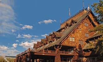 Camping near Lewis Lake - Yellowstone National Park — Yellowstone National Park: Old Faithful Inn — Yellowstone National Park, West Yellowstone, Wyoming