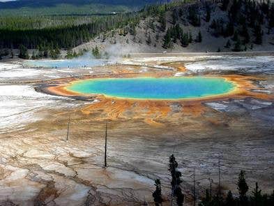 Camper-submitted photo at Old Faithful Inn — Yellowstone National Park near Macks Inn, ID