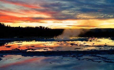 Camper-submitted photo at Old Faithful Inn — Yellowstone National Park near John D. Rockefeller Jr. Memorial Parkway