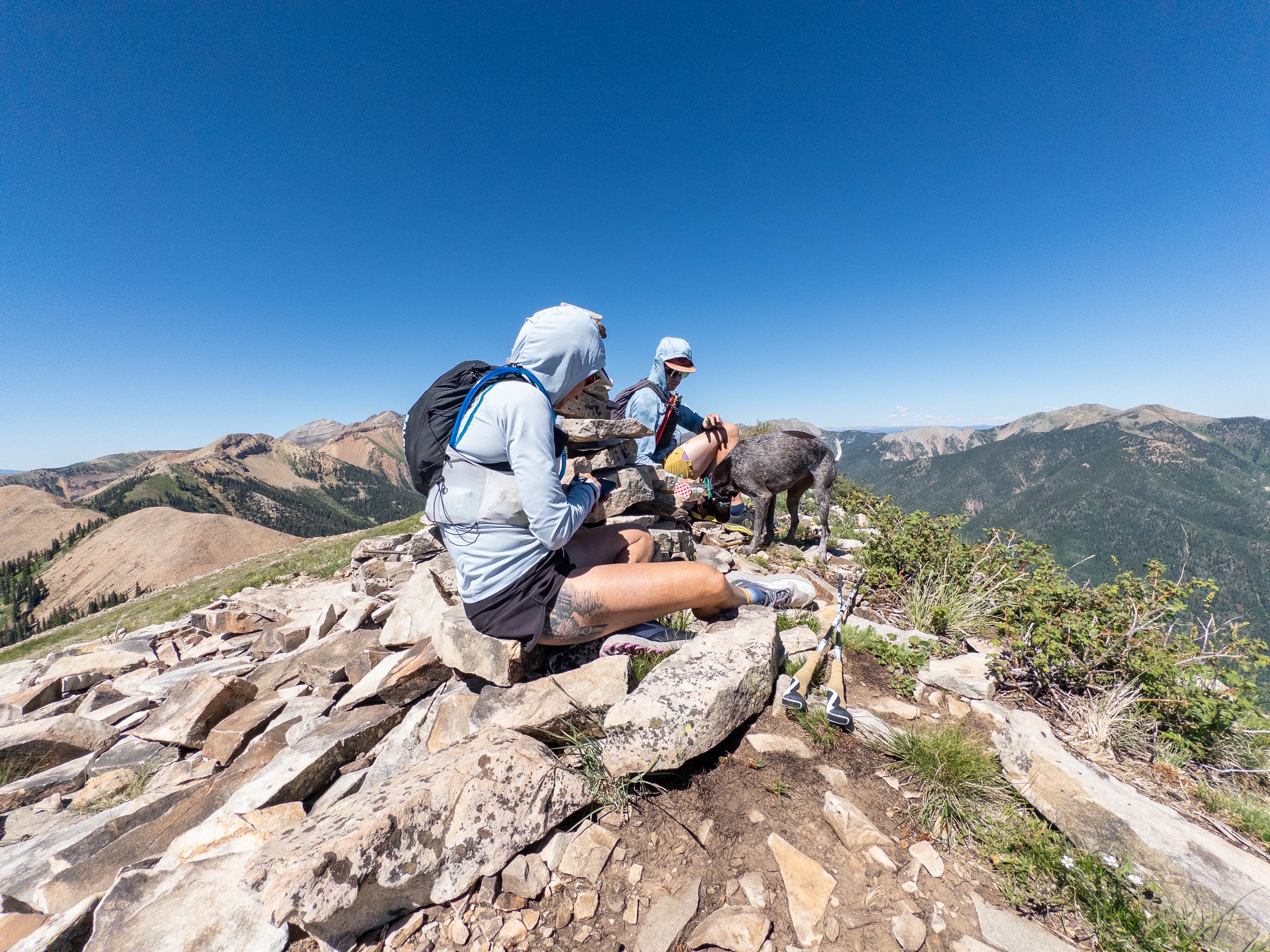 Soren B.'s photo of camping with pets at Echo Basin Cabin and RV Resort near Cortez, CO