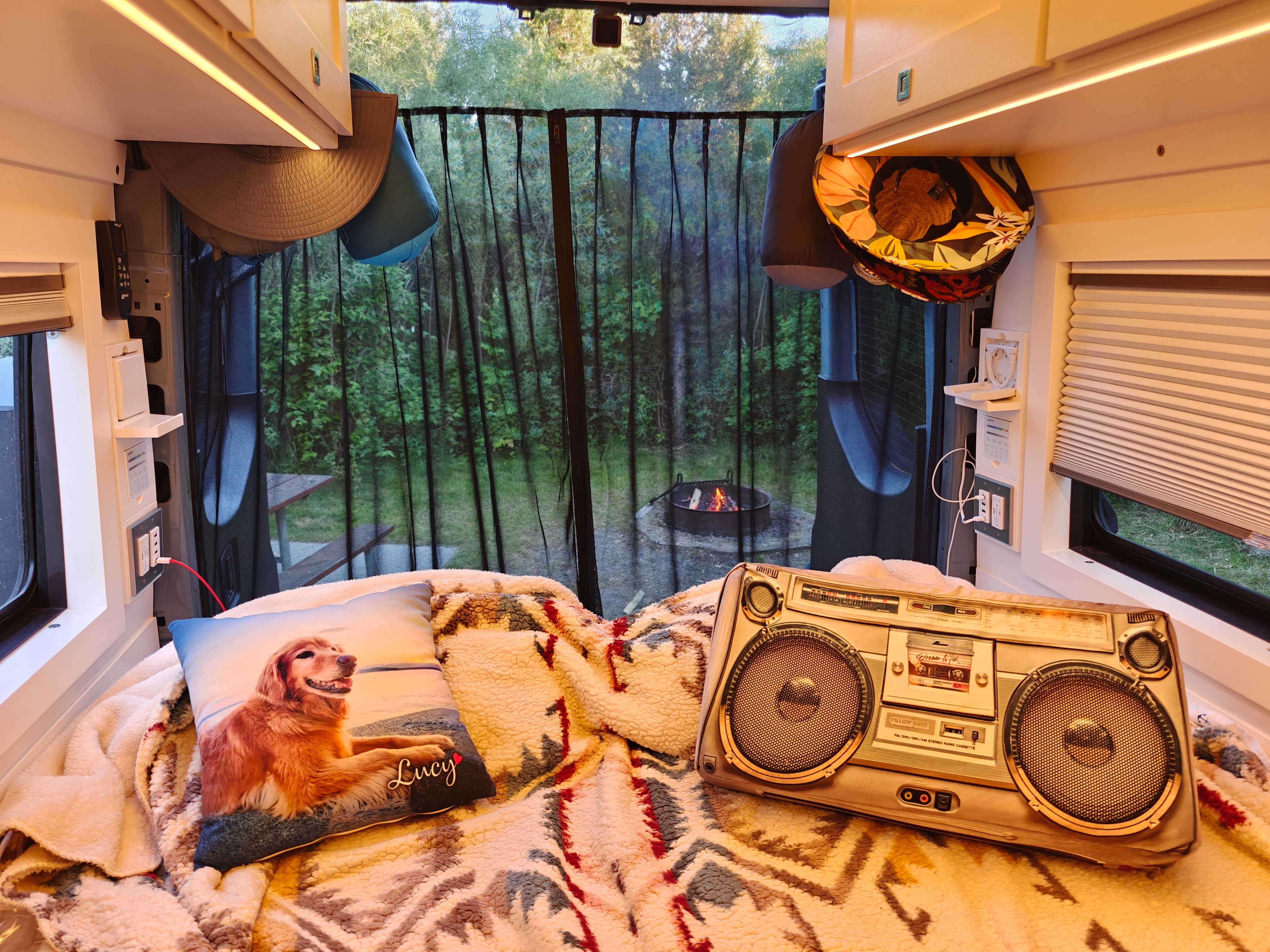 Joshua C.'s photo of camping with pets at Missouri Headwaters State Park Campground near Gallatin National Forest