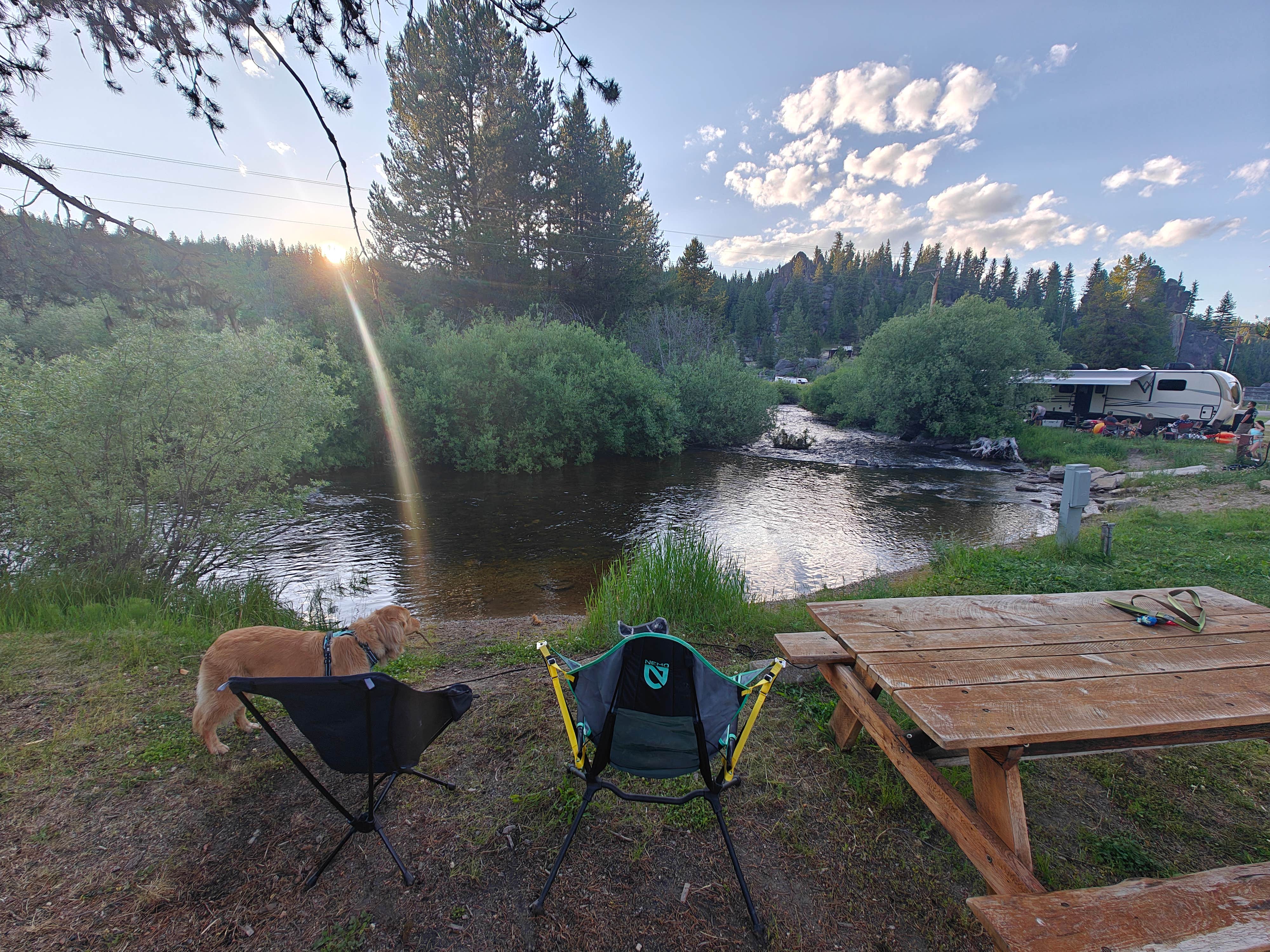 Camper-submitted photo at Lolo Hot Springs RV Park & Campground near Bonner, MT