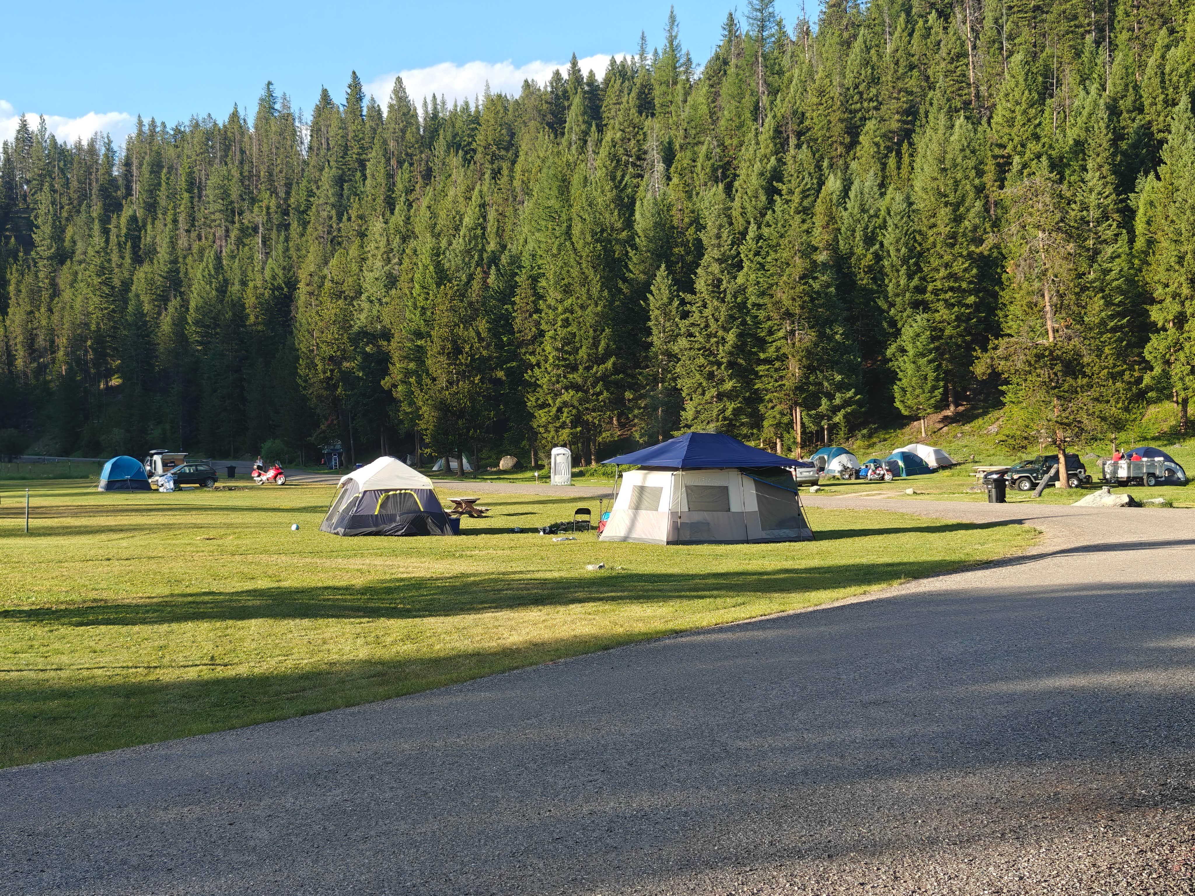Camper-submitted photo at Lolo Hot Springs RV Park & Campground near Bonner, MT