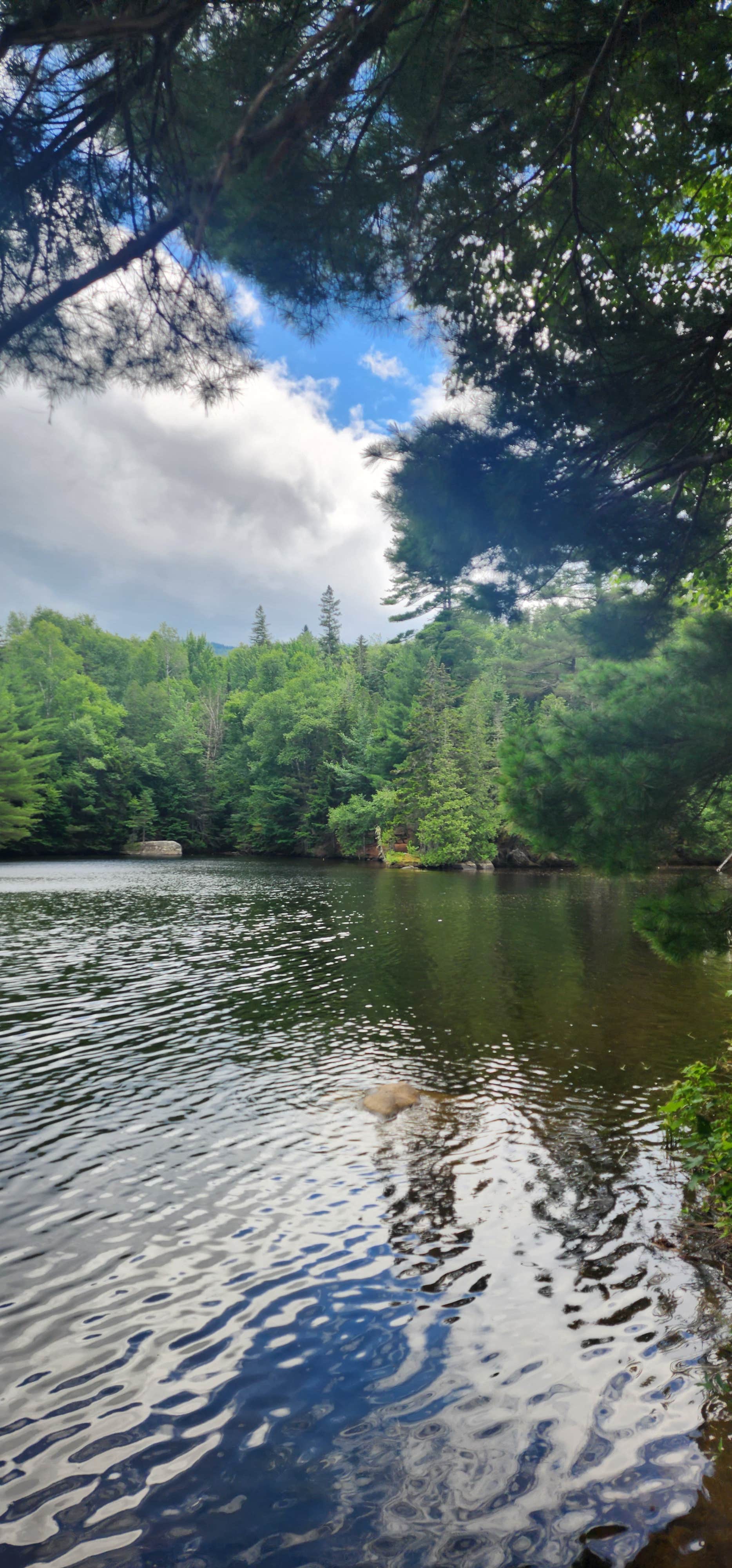 Camper-submitted photo at Round Barn Campsites near Carrabassett Valley, ME