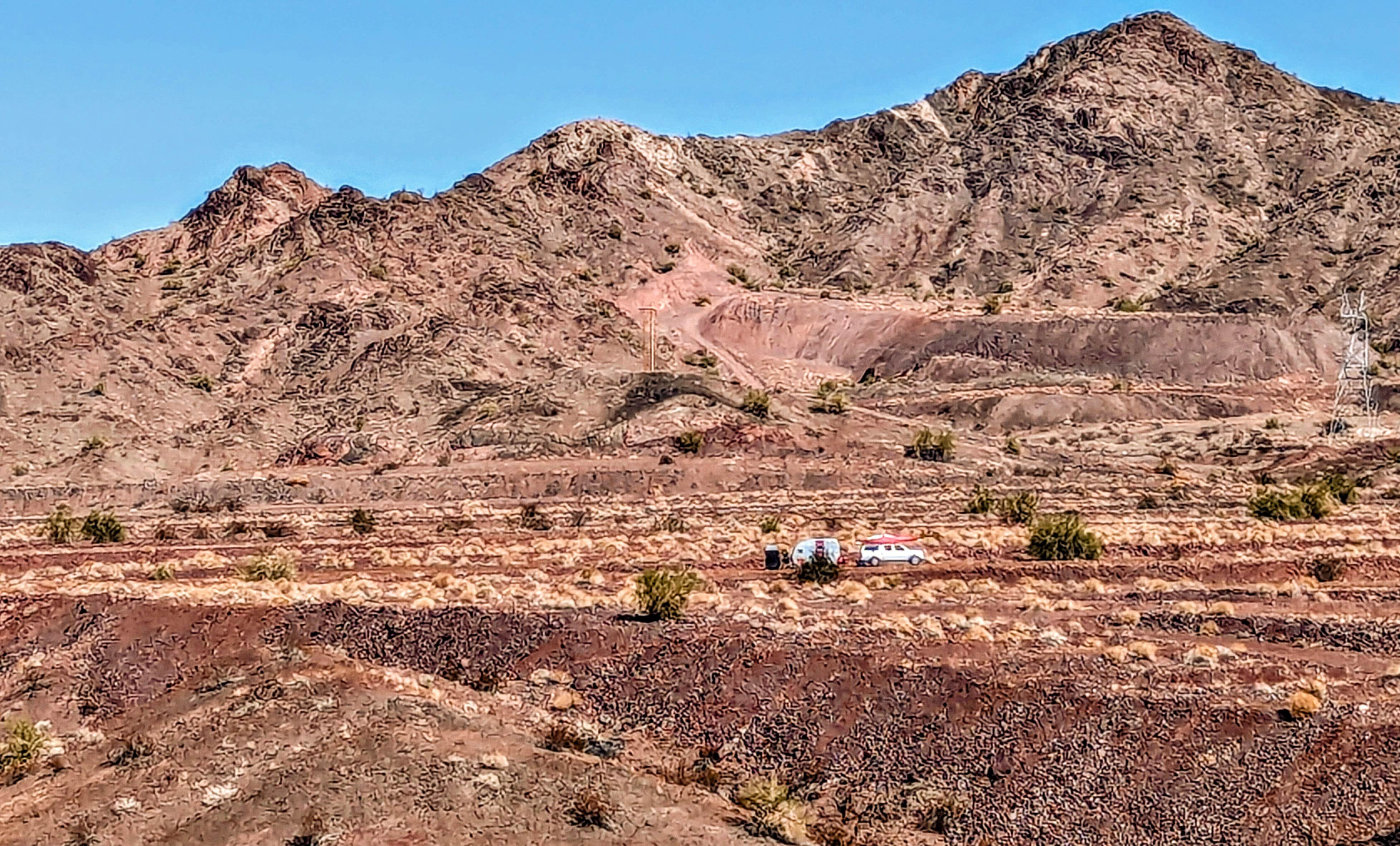 Camper-submitted photo at AZ State Land Recreational Area Dispersed Site near Parker Dam, CA