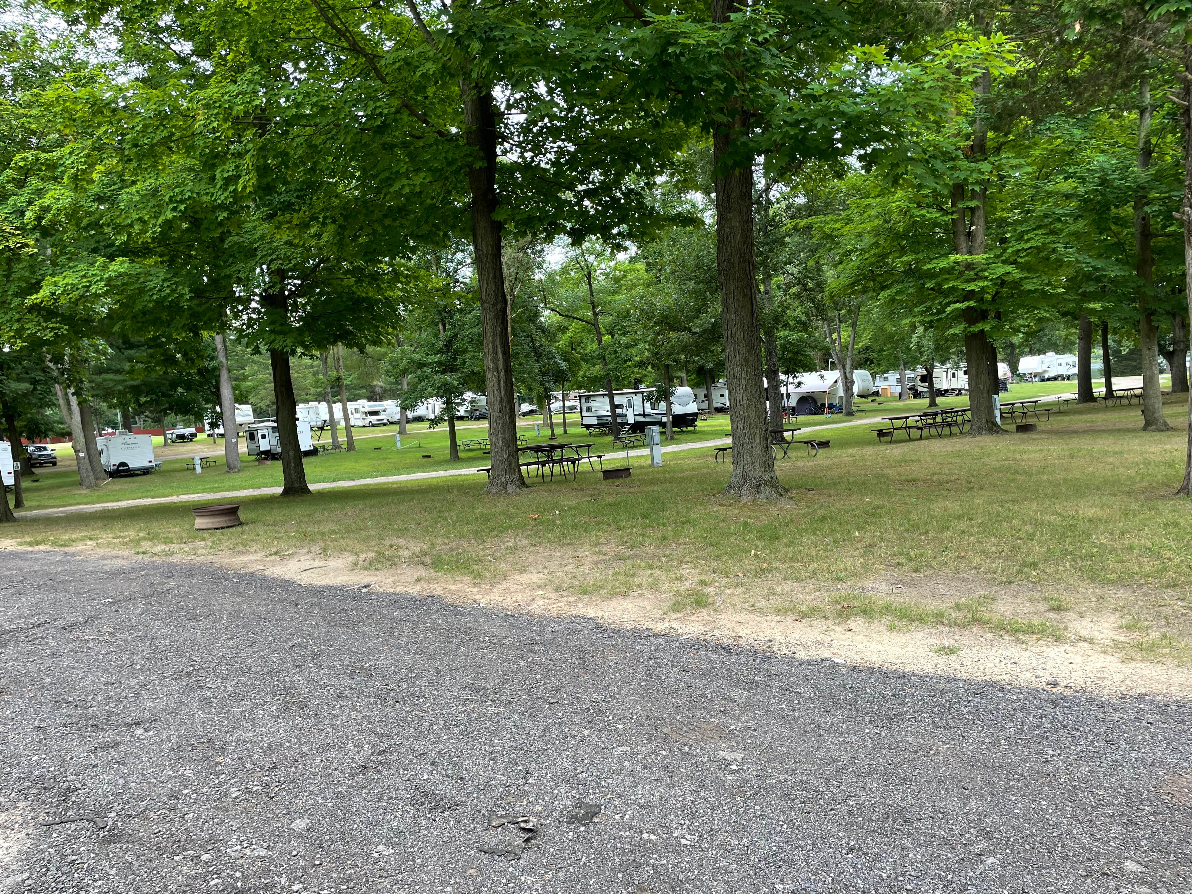 Camper-submitted photo at Hide Away Park Campground near Cohoctah, MI