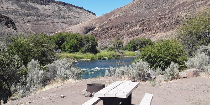 Camper submitted image from Devil's Canyon Campground — Lower Deschutes Wild And Scenic River