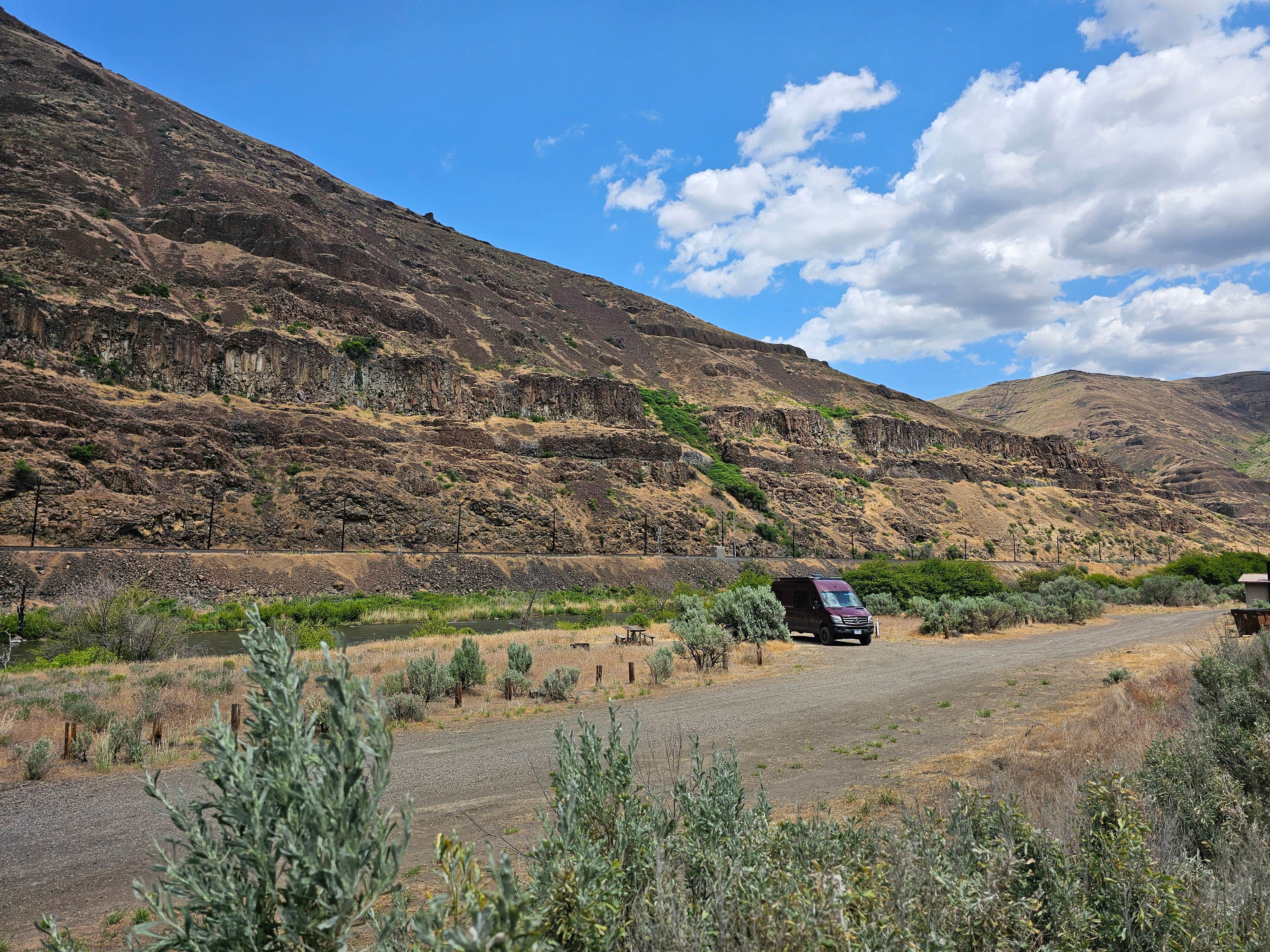 Camper submitted image from Twin Springs Campground- Deschutes River - 1