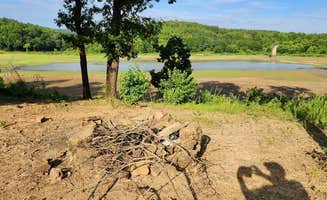 Fred S.'s photo of a dispersed camping area at Brock Creek Lake View Dispersed, Ozark NF, AR near Russellville, AR