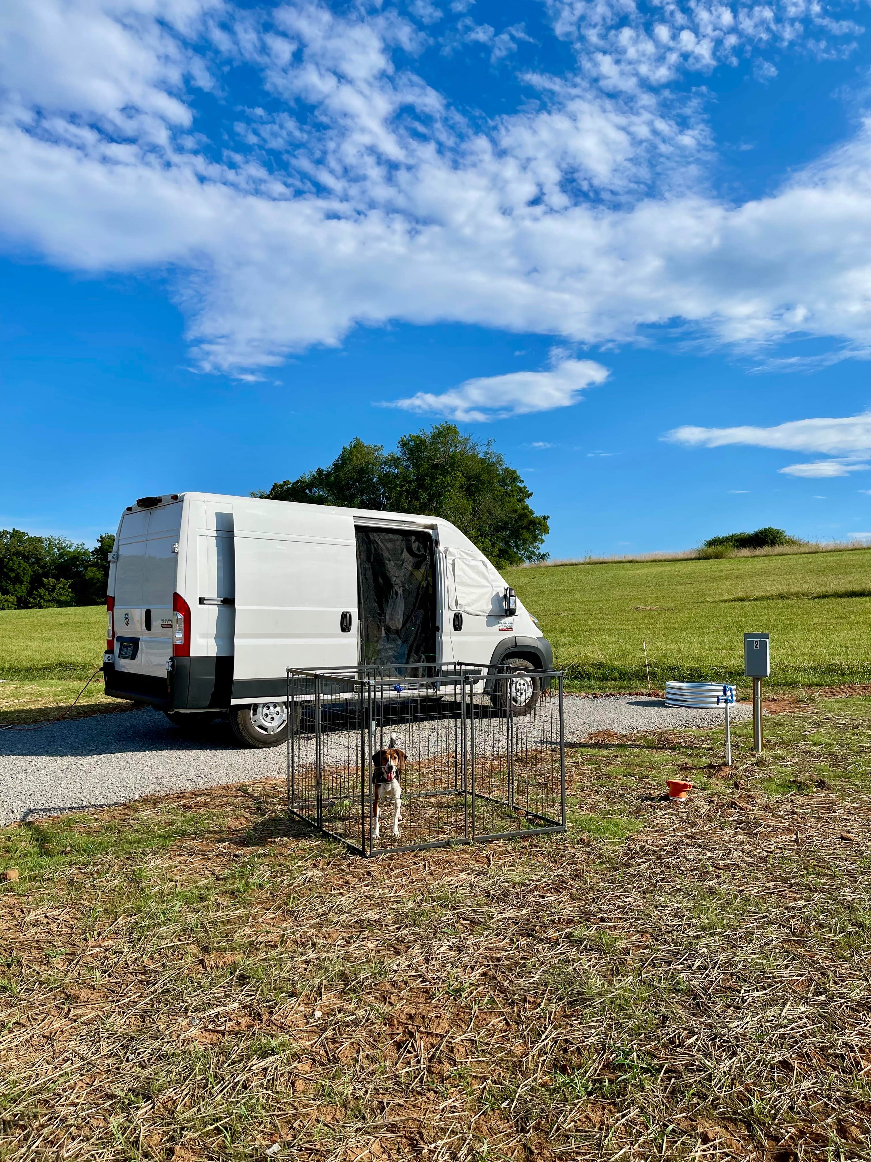 Katie H.'s photo of camping with pets at Upper Cumberland RV Park near Monterey, TN