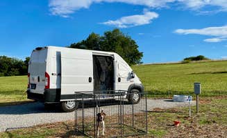 Katie H.'s photo of camping with pets at Upper Cumberland RV Park near Granville, TN