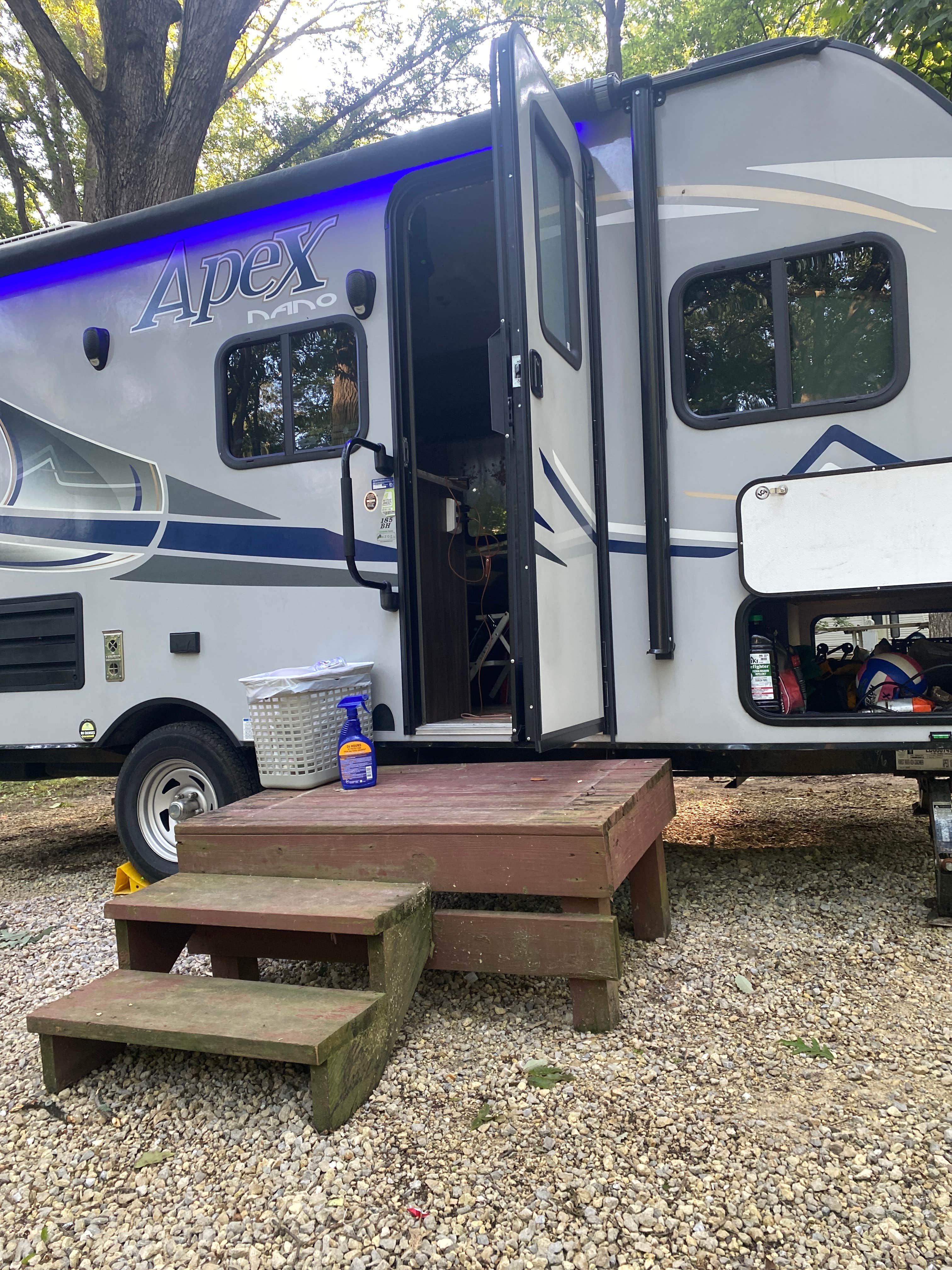 Camper-submitted photo at Deer Ridge Camping Resort near Richmond, IN