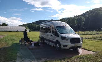 Craig W.'s photo of camping with pets at Broken Oak Organics near Flat Rock, NC