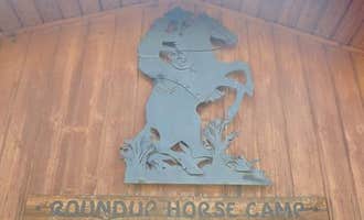 Camping near Sully Creek State Park — Sully Creek State Recreation Area: Roundup Group Horse Camp — Theodore Roosevelt National Park, Medora, North Dakota