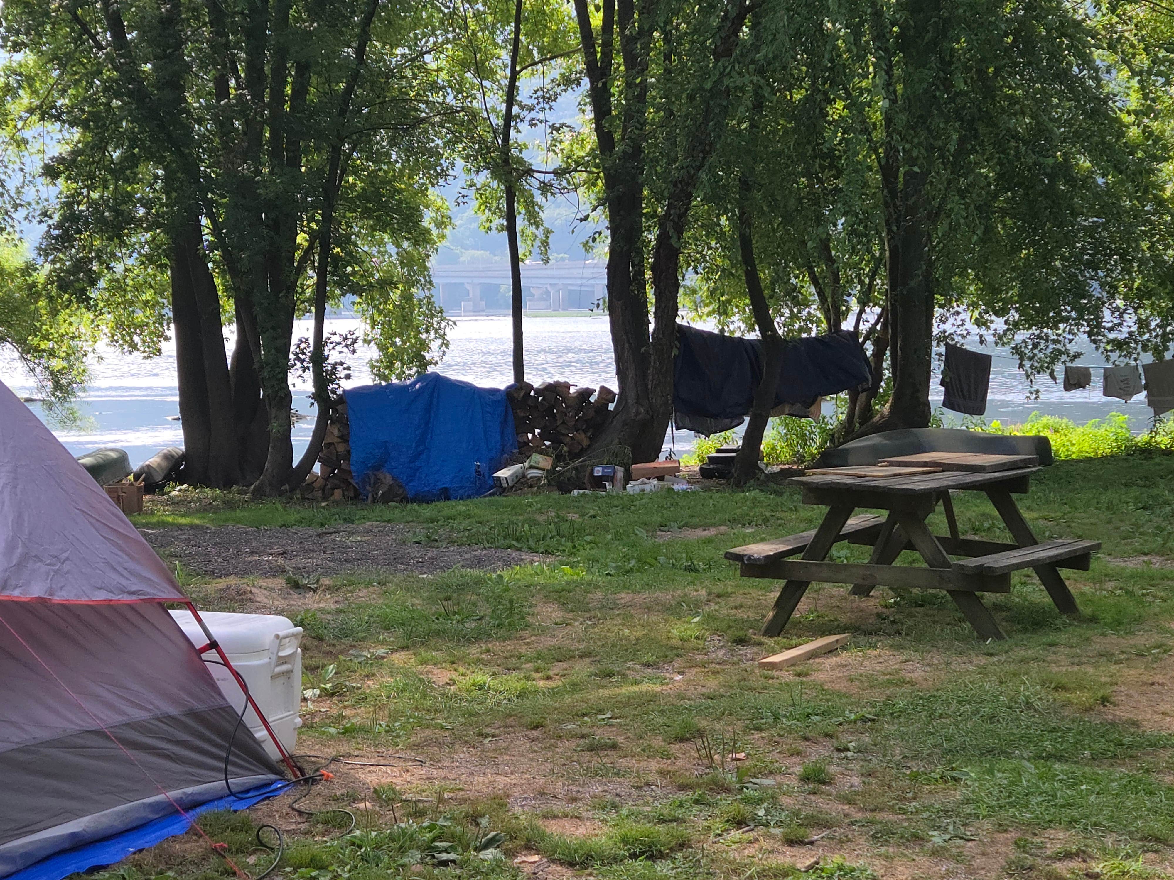 Camping near Camp Hebron: Riverfront Campground, Duncannon, Pennsylvania