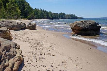 Camper submitted image from Hemlock Campsite on Grand Island - 1