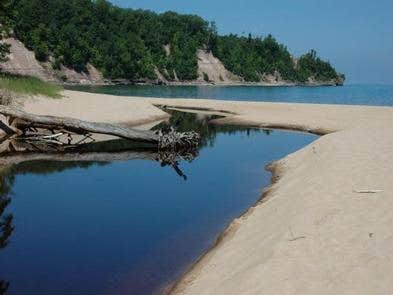 Camper submitted image from Freighter View Campsite on Grand Island - 3