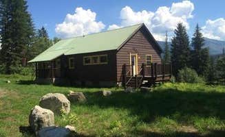 The Dyrt's photo of a cabin at Anna Creek Cabin near Heart Butte, MT