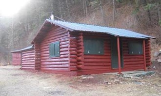 Camping near Gipsy Lake: Miller Cabin, Townsend, Montana