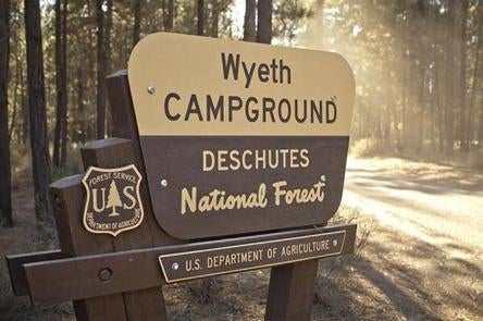 Camper submitted image from Wyeth Campground at the Deschutes River - 1