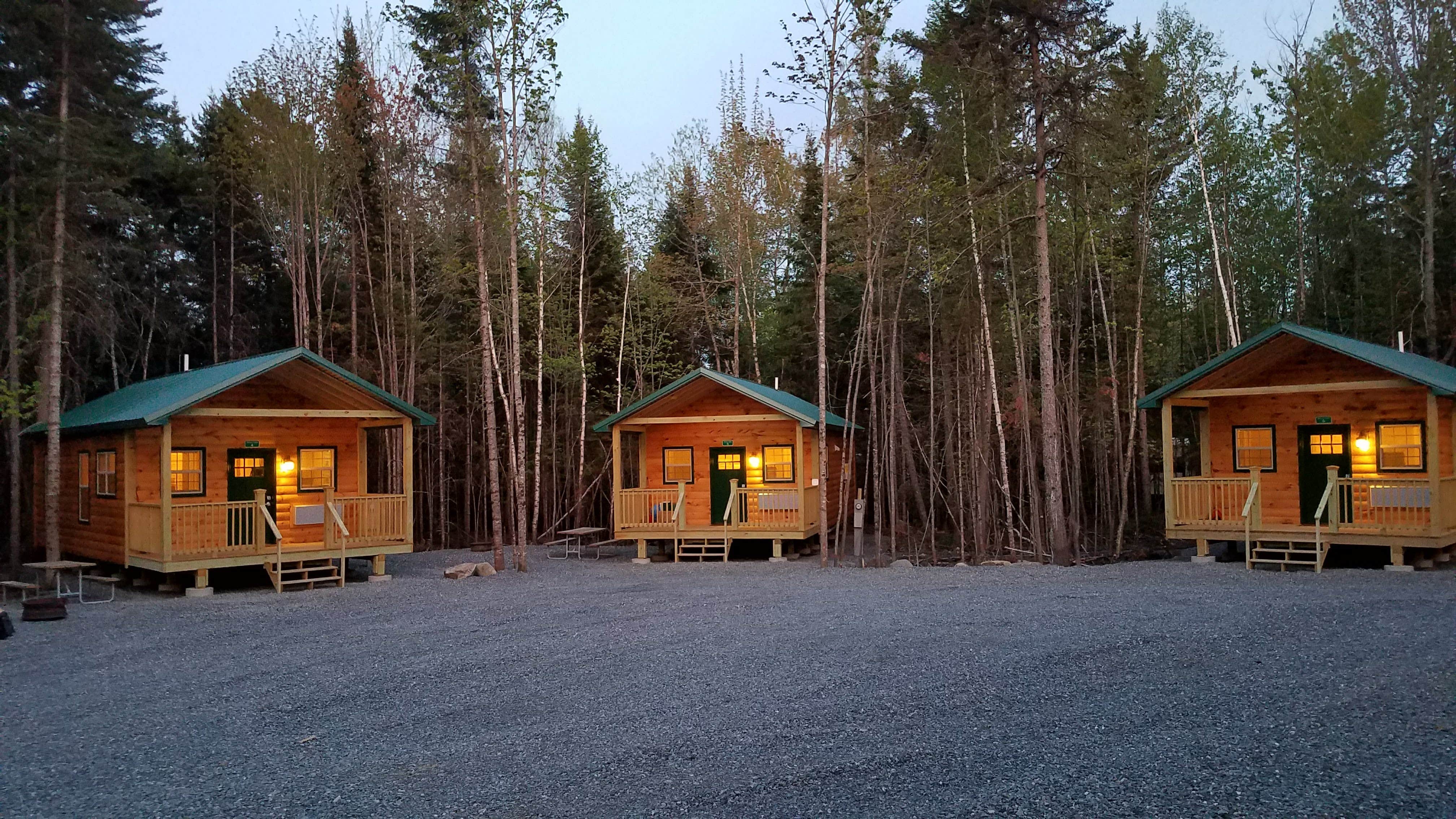 Spacious S.'s photo of a cabin at Spacious Skies Balsam Woods near Bangor, ME