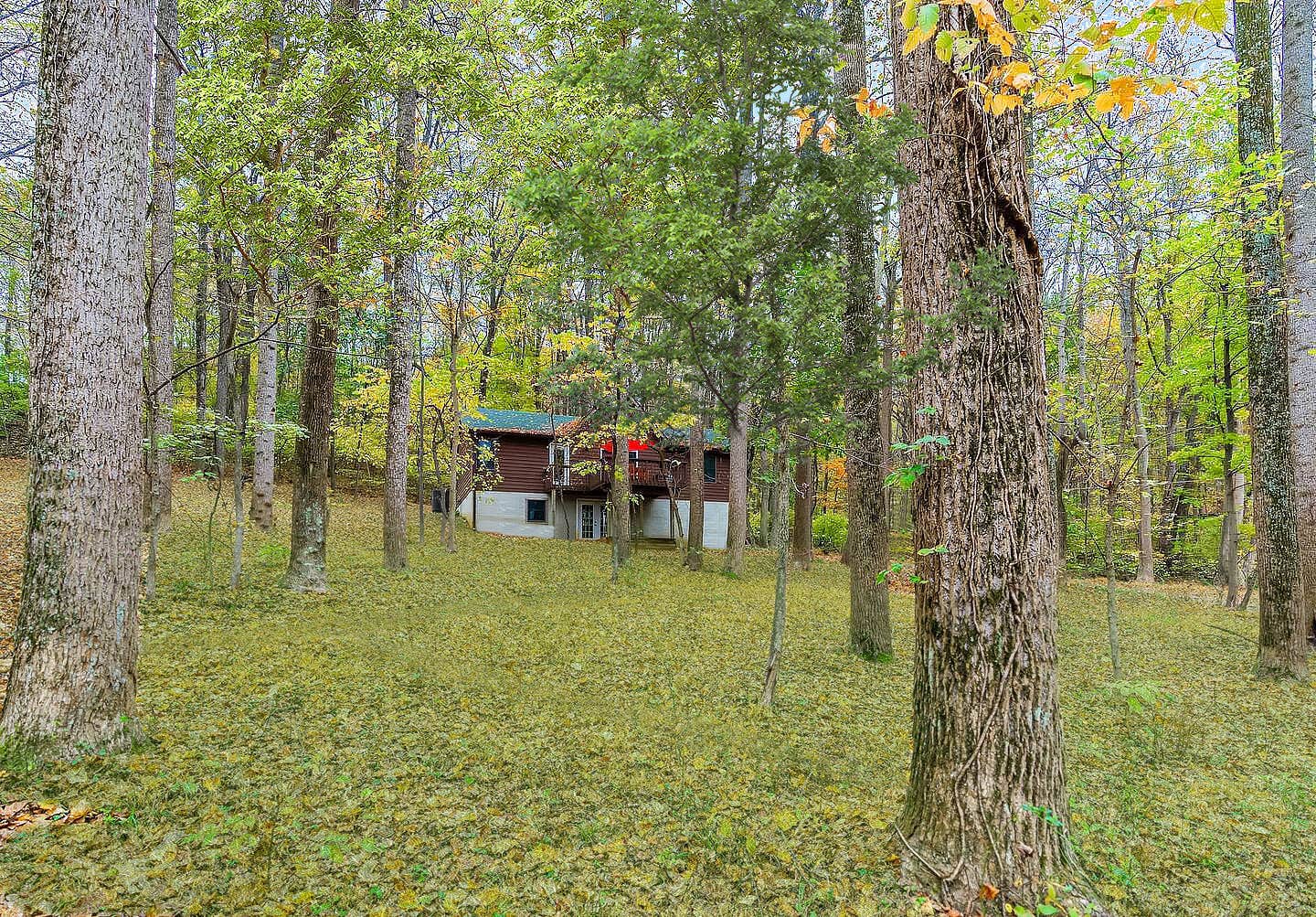 The Dyrt's photo of a cabin at Hot Tub, Deck/Grill, Game Room, WiFi at Cute Cabin near Glenwood, MD