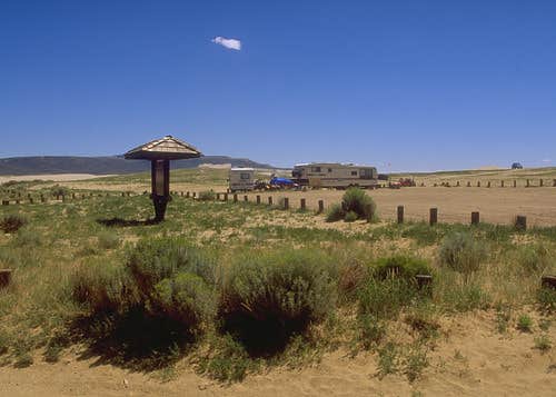 Camper submitted image from Killpecker Sand Dunes Open Play Area Campground - 1