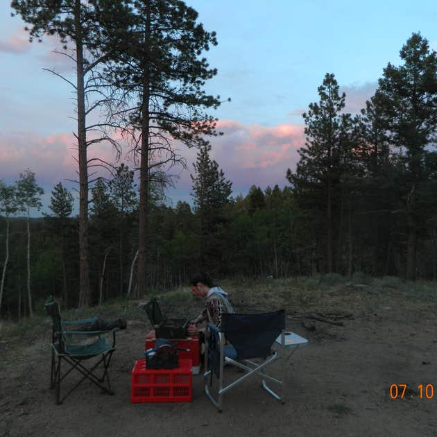 Rampart Range Dispersed Camping Woodland Park, CO
