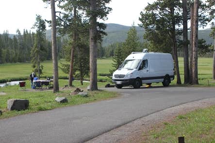 Camper-submitted photo at Norris Campground — Yellowstone National Park - TEMPORARILY CLOSED near Yellowstone National Park