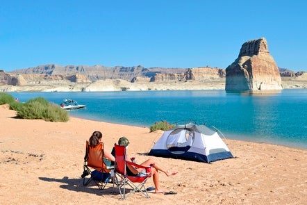 Camper submitted image from Lone Rock Beach Primitive Camping Area — Glen Canyon National Recreation Area - 1