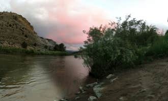 Camping near Sweetwater Lake: Lyons Gulch Campground & River Access, Gypsum, Colorado