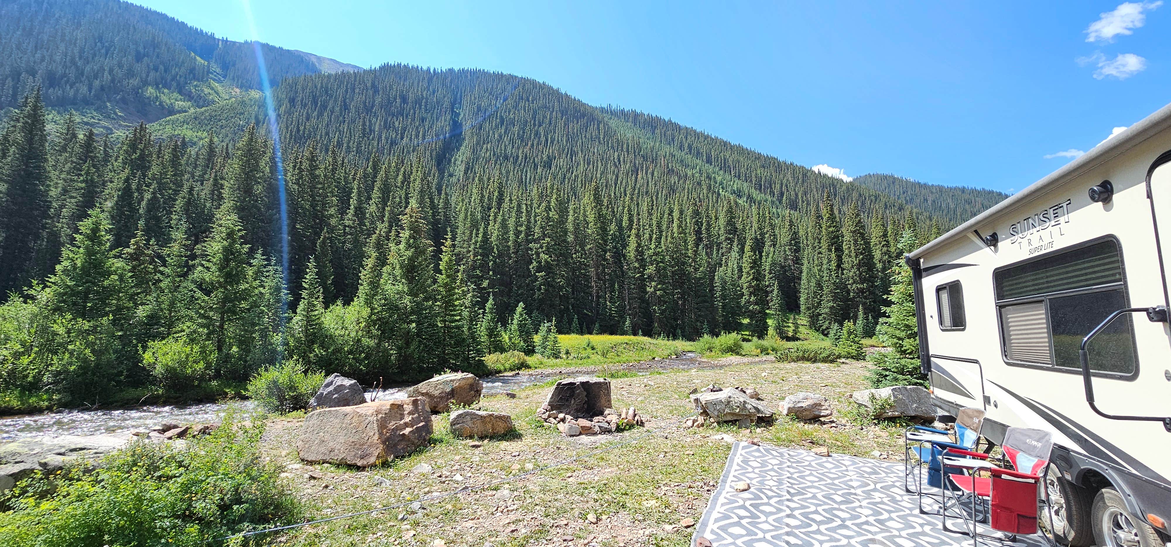 Camping near Sultan Dispersed: Golden Horn Dispersed, Silverton, Colorado