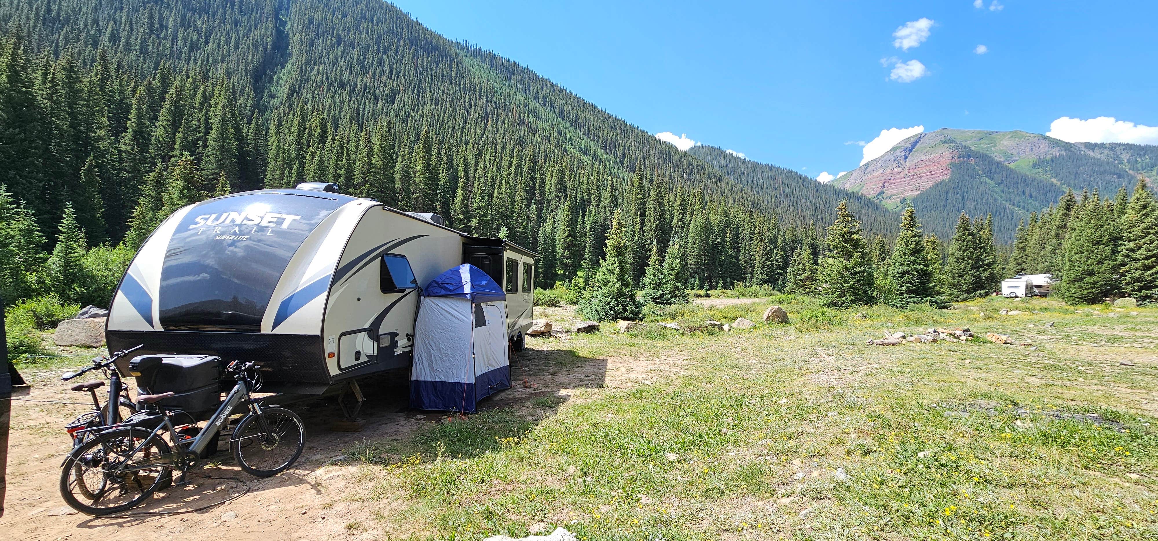 Texas Roving Ranger's photo of a dispersed camping area at Golden Horn Dispersed near Ouray, CO