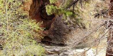 Camper submitted image from Outlaw Cave Campground