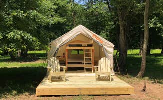The Dyrt's photo of glamping accommodations at Congress Hill Farm near Parlin, NJ