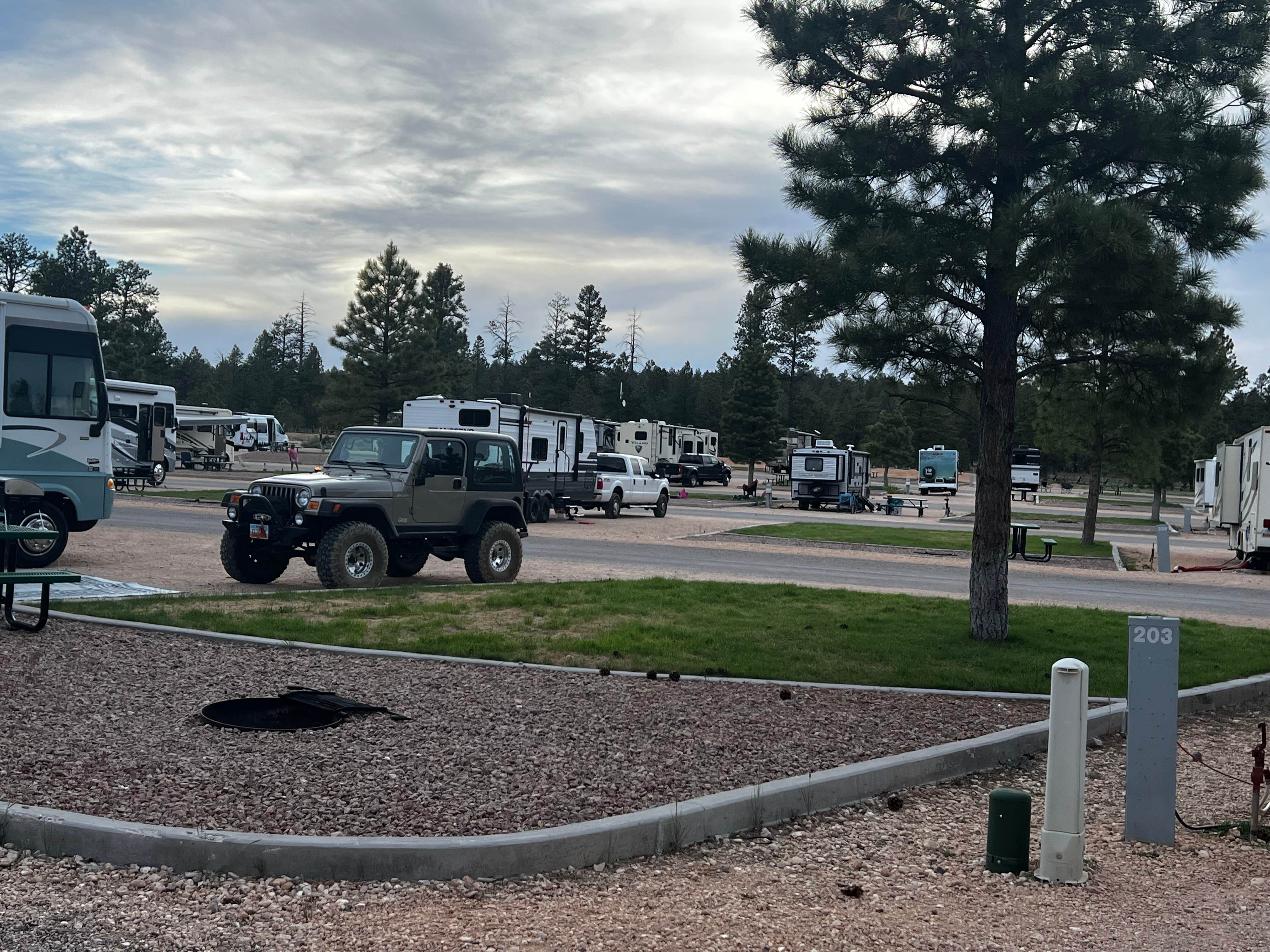 Patrick J.'s photo of camping with pets at Rubys Inn RV Park and Campground near Bryce Canyon National Park