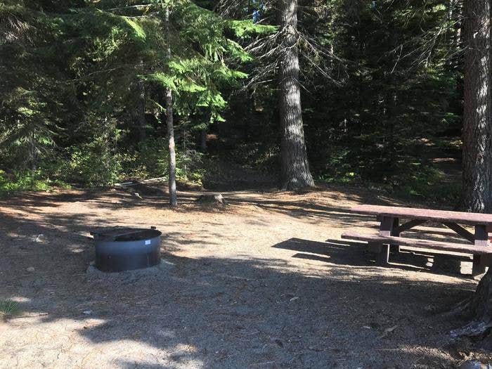 Camper submitted image from Cultus Lake Boat In Little Cove Campground — Deschutes National Forest - 2