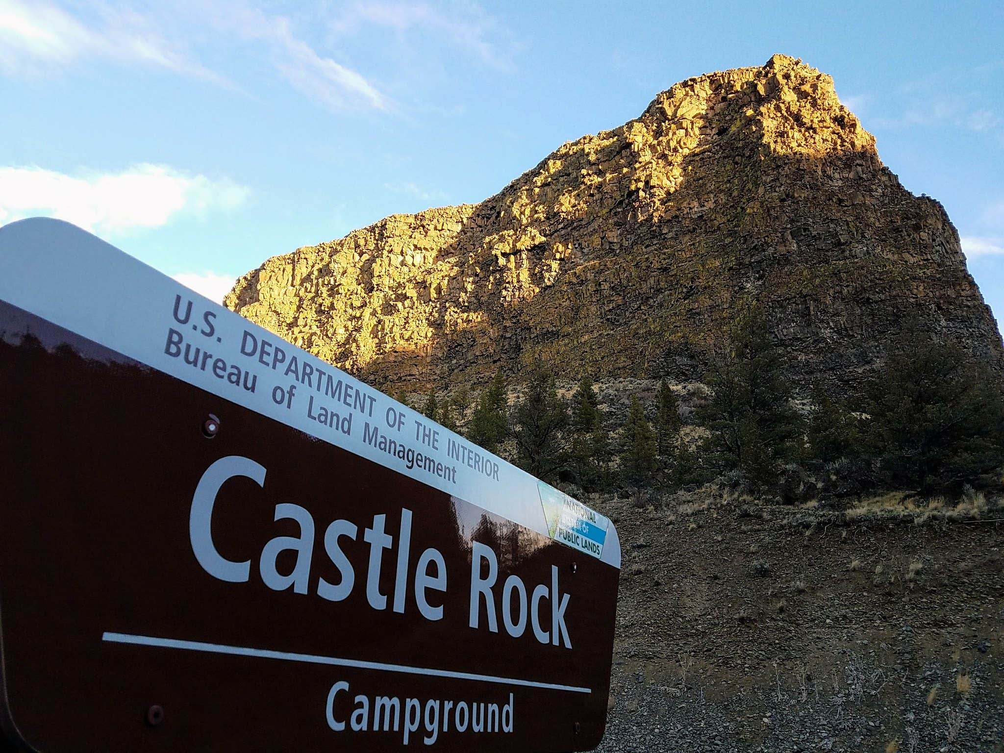 Camper submitted image from Castle Rock Campground - 1