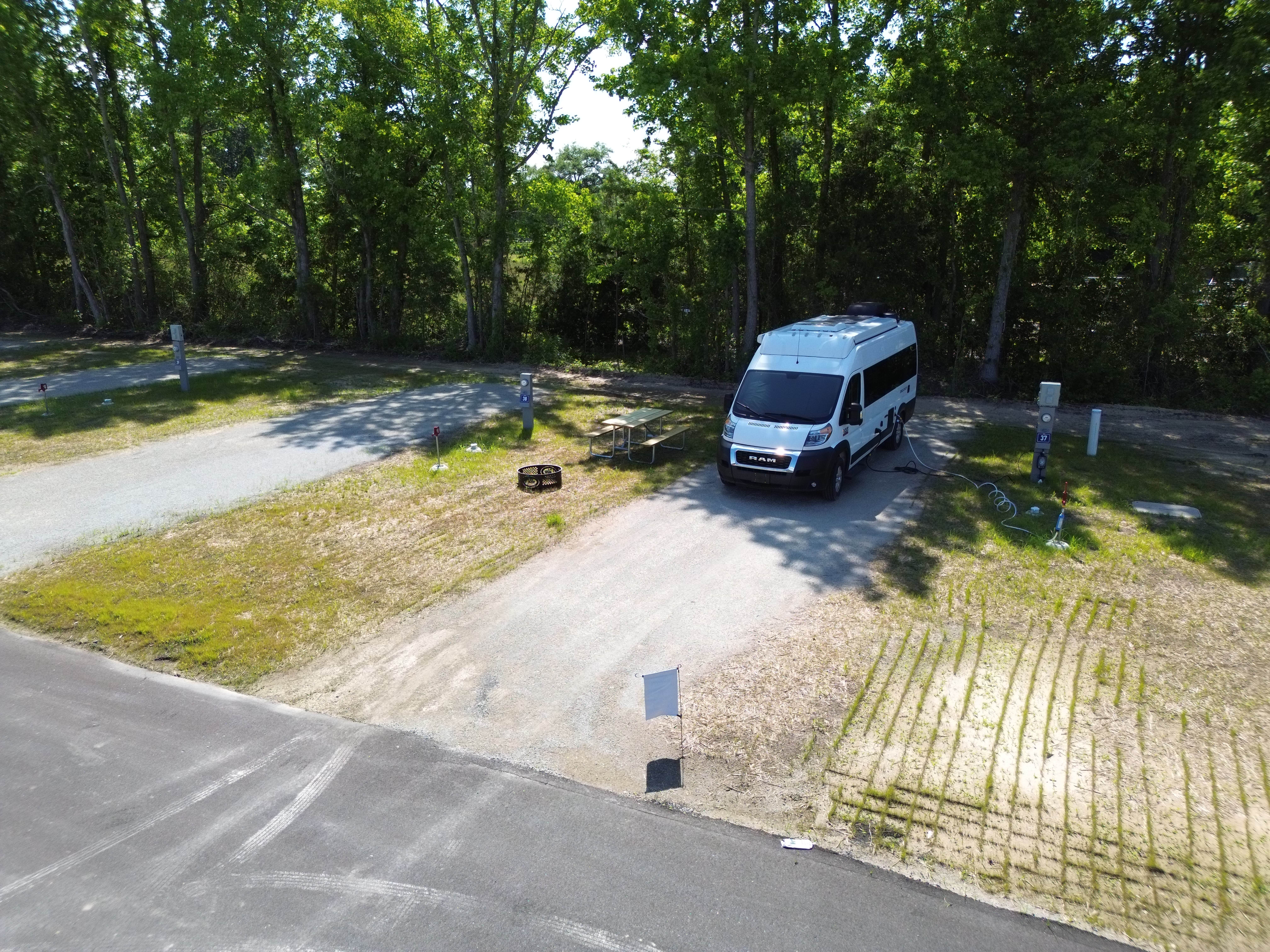 Michael P.'s photo of rv camping at The Lakes RV & Cabin Resort near Holly Ridge, NC