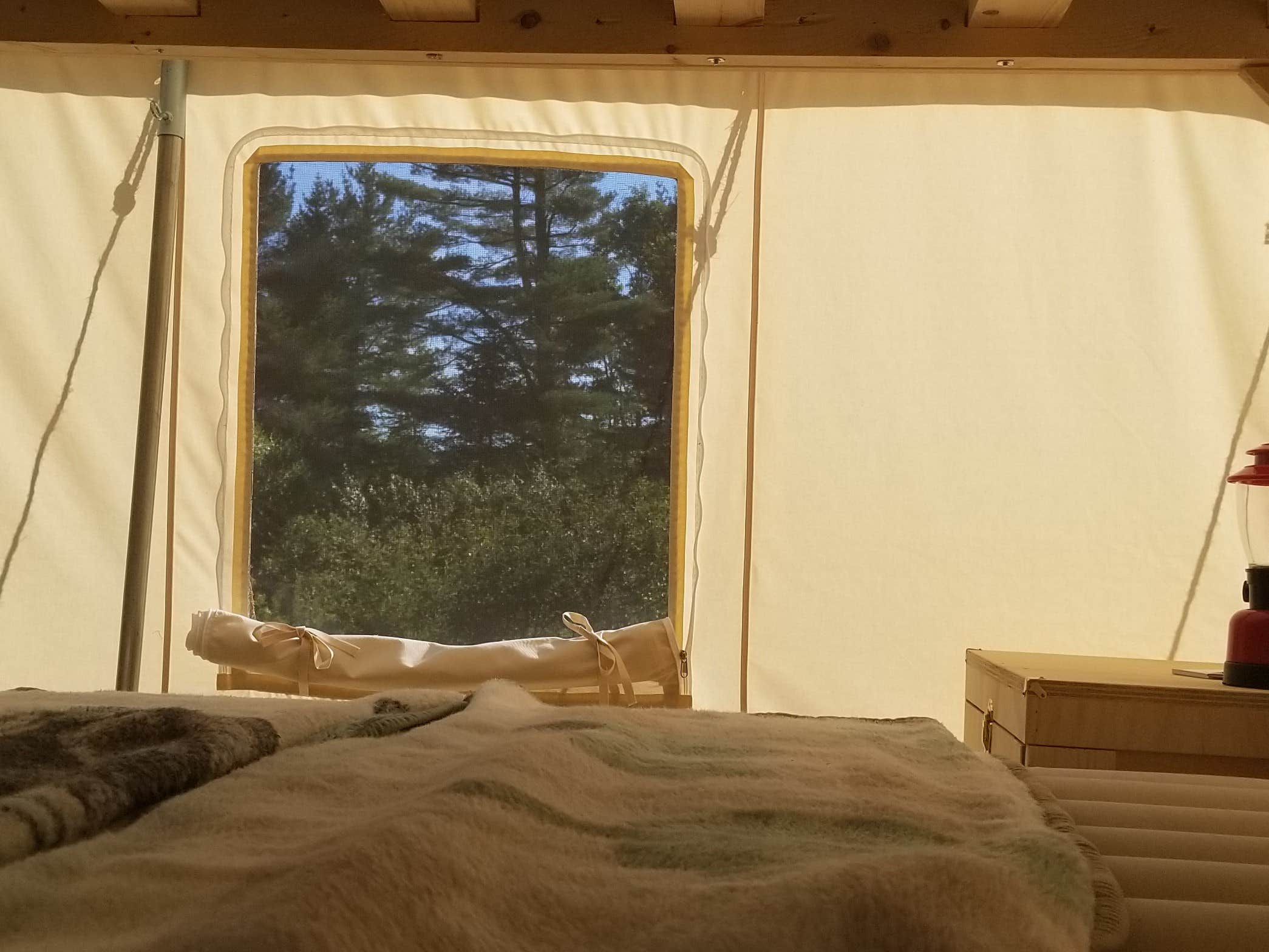 The Dyrt's photo of glamping accommodations at Valley Acres near Eustis, ME