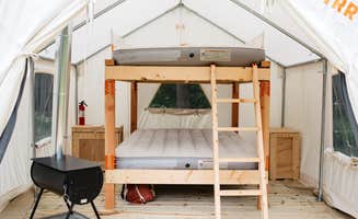 The Dyrt's photo of glamping accommodations at Tivoli Trails near Lake Katrine, NY