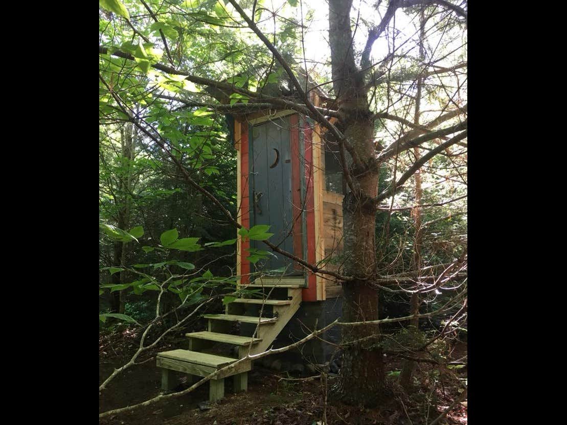 The Dyrt's photo of glamping accommodations at Naughty Pines near Medford, ME