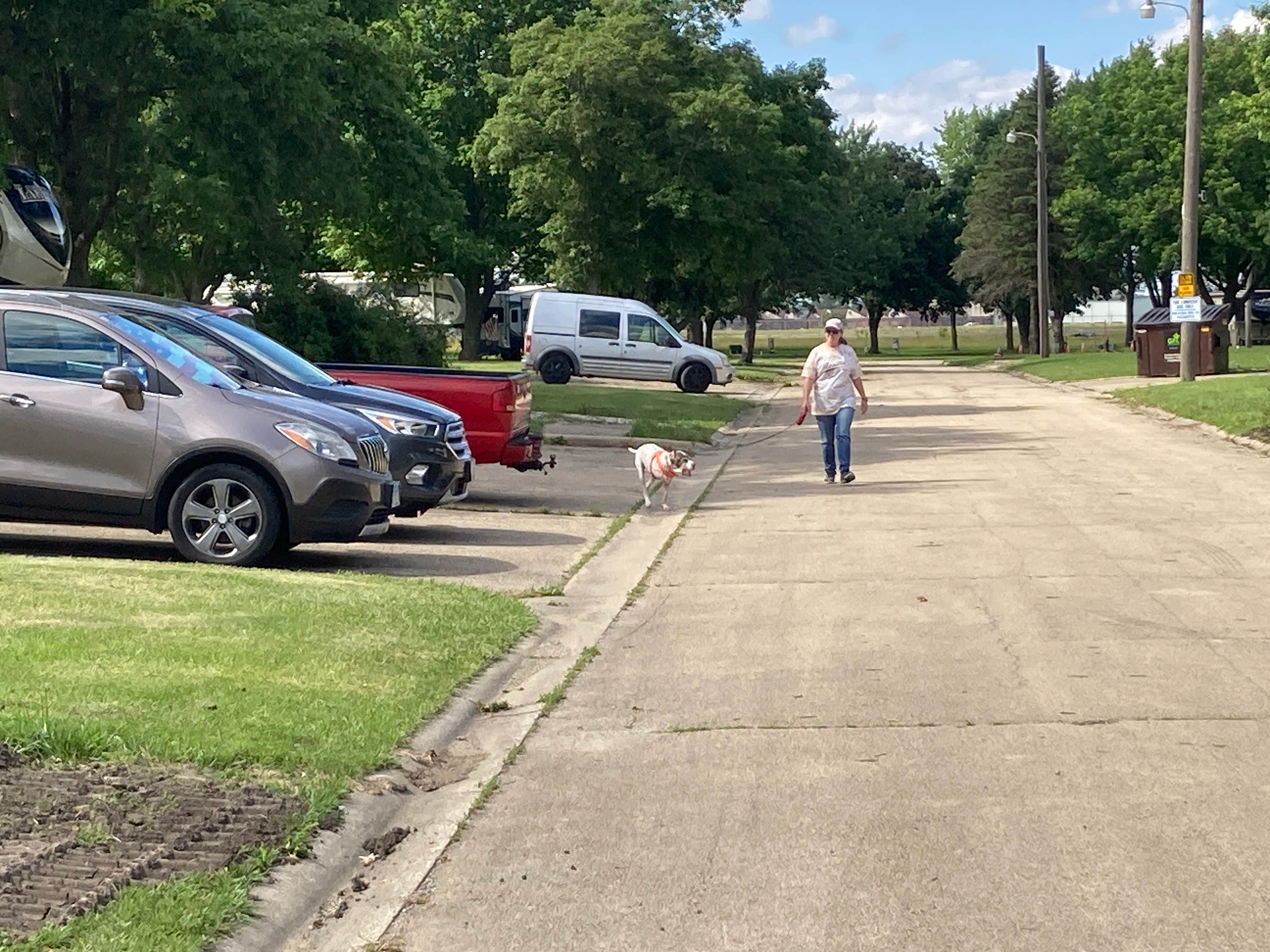 MickandKarla W.'s photo of camping with pets at Prairie Pines Campground near Normal, IL